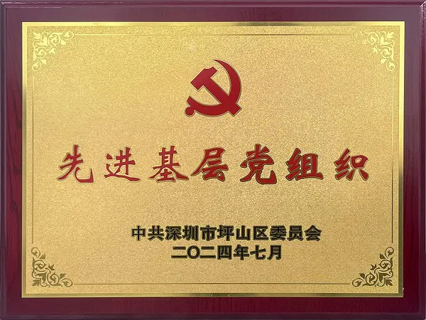 喜报！拉普拉斯这个党支部荣获“坪山区先进基层党组织”称号 